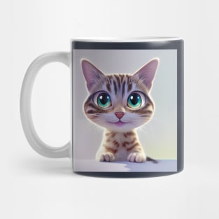 Smiling Kitten Mug